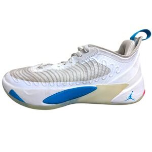 Jordan Luka 1 Legend of 7 Turquoise DN1772-104 Size 9.5 White Blue Basketball
